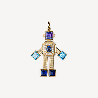 DENIM VAN ROBOT PENDANT