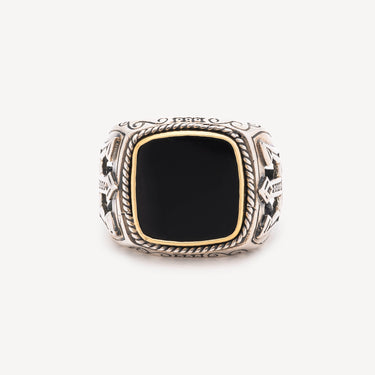 Bague Hydra Poseidon Argent et Or