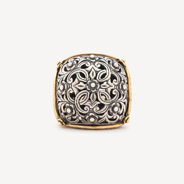 Bague Chevalière Dôme Argent