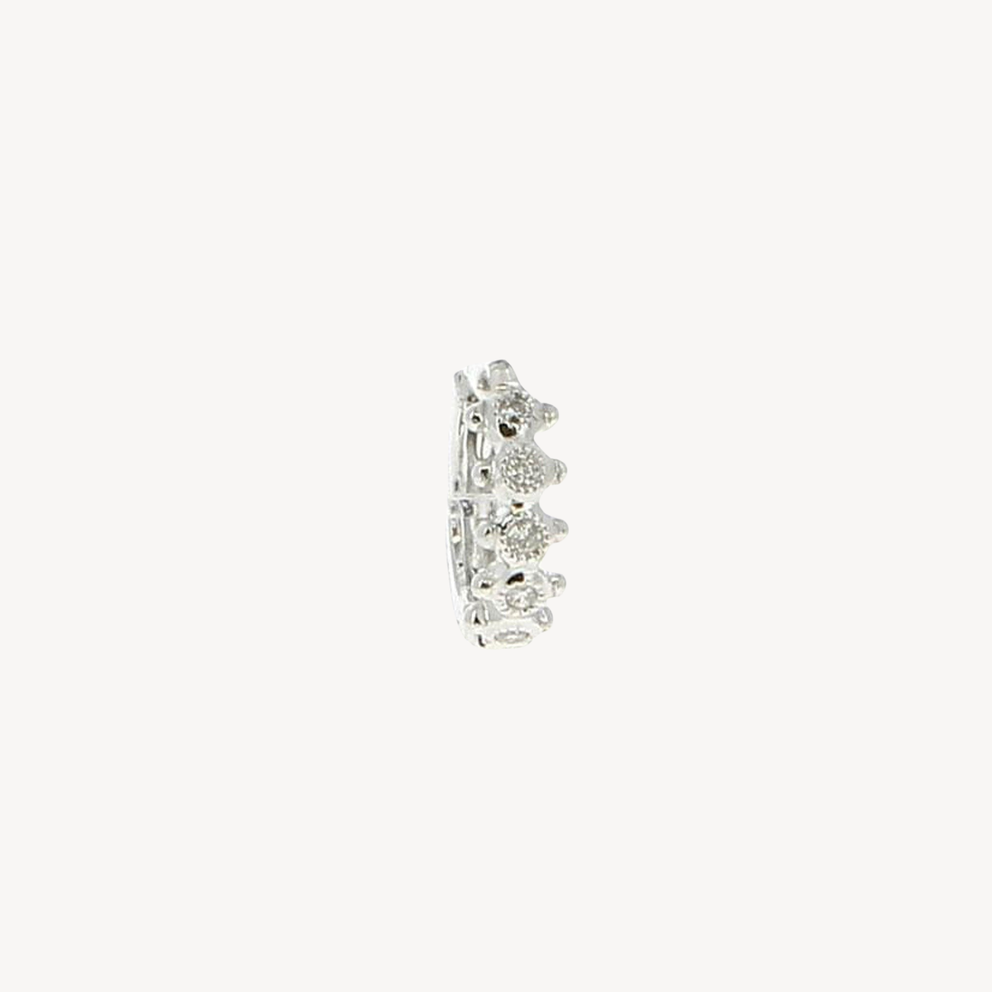 Mini Miss Darling White Gold Earring