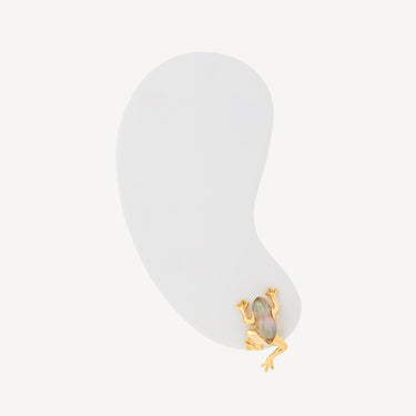 Stud Mini Frog Opal