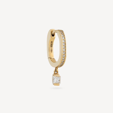 Boucle D'oreille Princesse Pave
