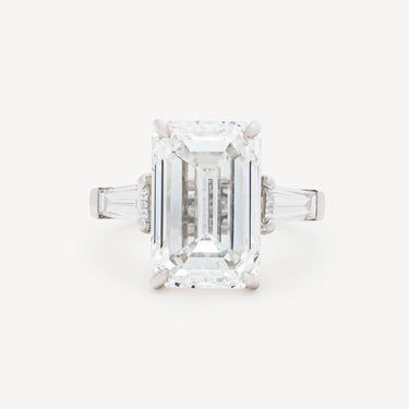 Bague Emerald Diamant Laboratoire