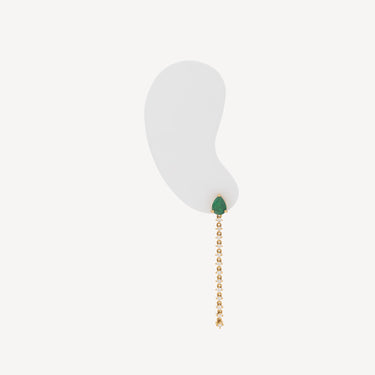Boucles d'oreilles Paire Pear Line Dangle