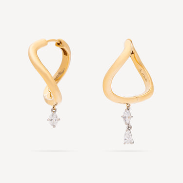 Boucles d'Oreilles Gaudi Curve N°2