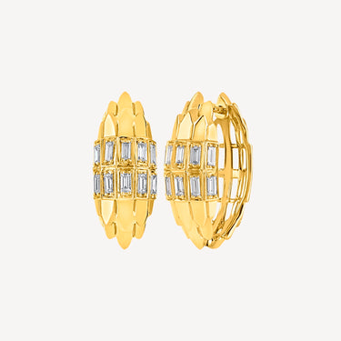 Boucles d'Oreilles Soaring Heights Hoop Diamond