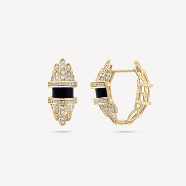 Boucles d'Oreilles Soaring Heights Hoops Black