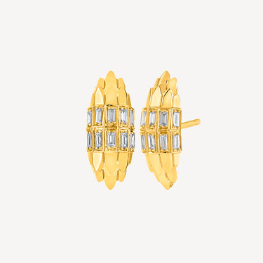 Boucles d'Oreilles Soaring Heights Hoops Yellow