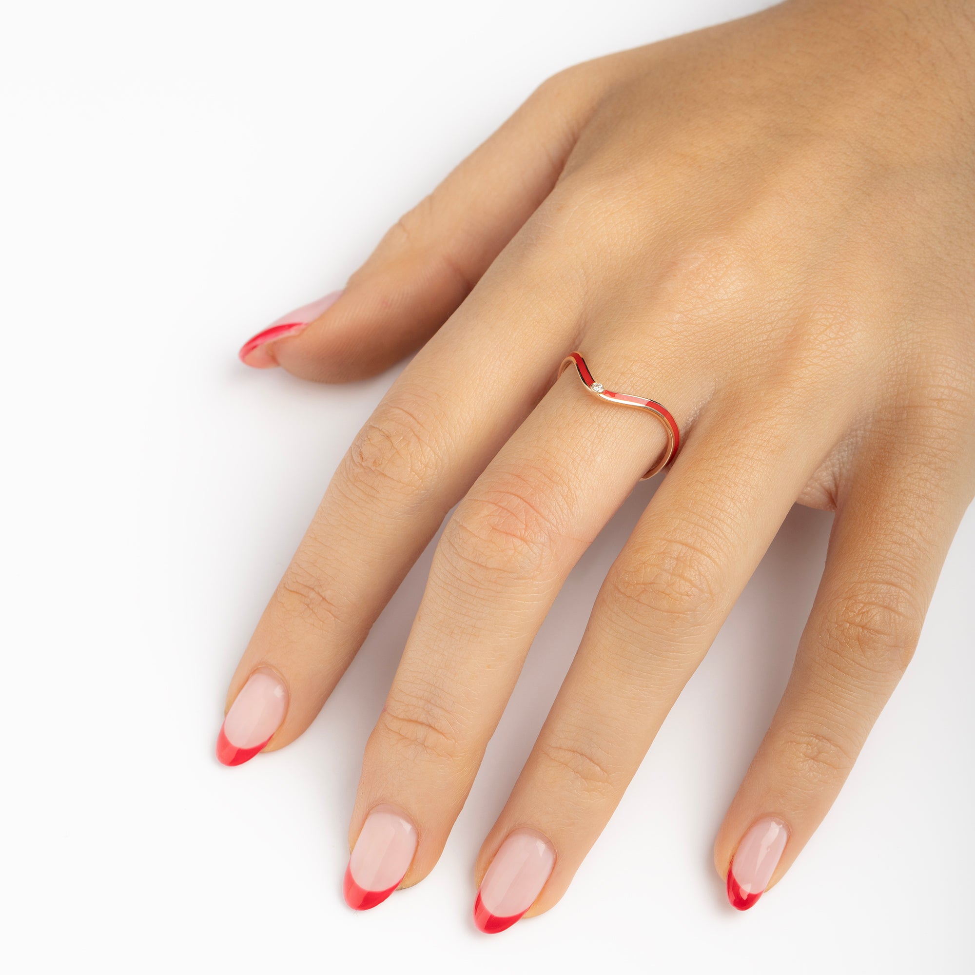 Stella Ring in Red