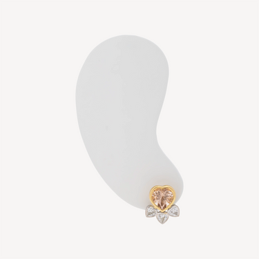 Boucles d'Oreilles Many Hearts Morganite