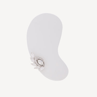 Stud Marquise Full Cut Diamond Or Blanc