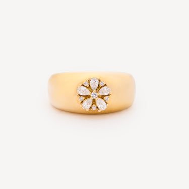 Bague Fleur Floret Diamants