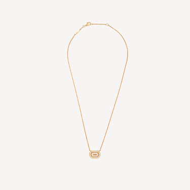 Collier Mini My Way Or jaune Diamant