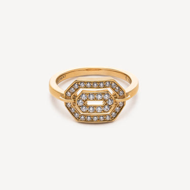 Bague Mini My Way Or jaune Diamant