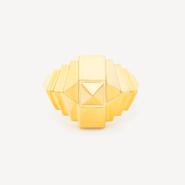 Bague Rockaway Mini Pyramide Or jaune