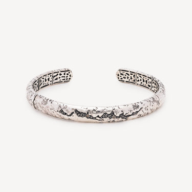 Jonc Chasm Flex Argent et Diamants