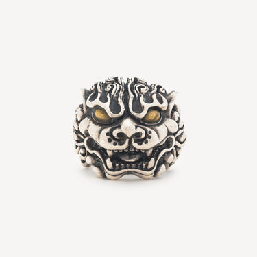 Bague Tête de Lion Argent
