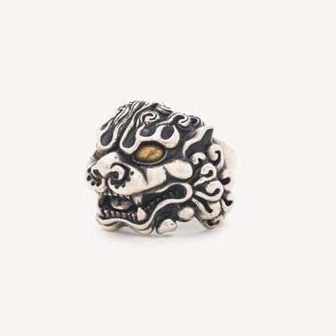 Bague Tête de Lion Argent