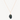 Gray Tiger Eye and Emerald Marquise Eye Hand Necklace