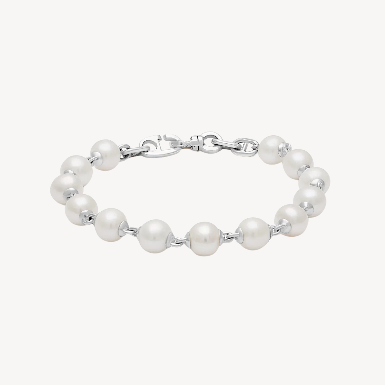 Consi Armband Weiße Perlen Groß