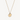 Gudo Round Necklace Yellow Gold