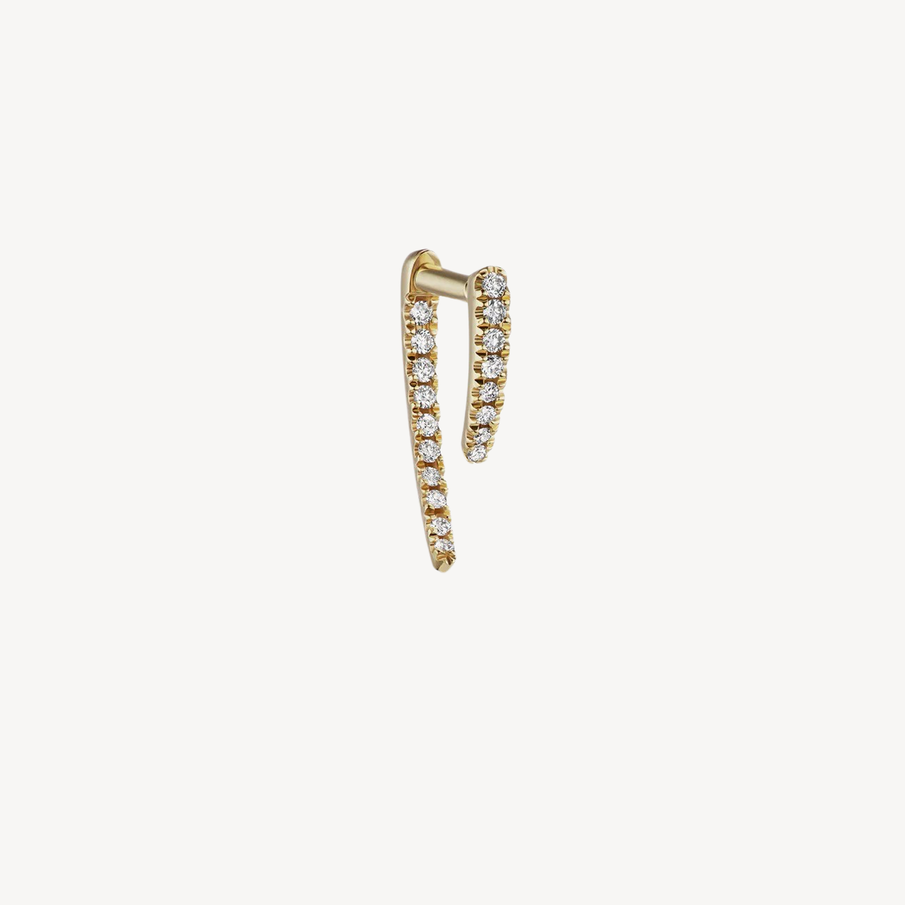 Boucle d'oreille  Stud Diamond Talon