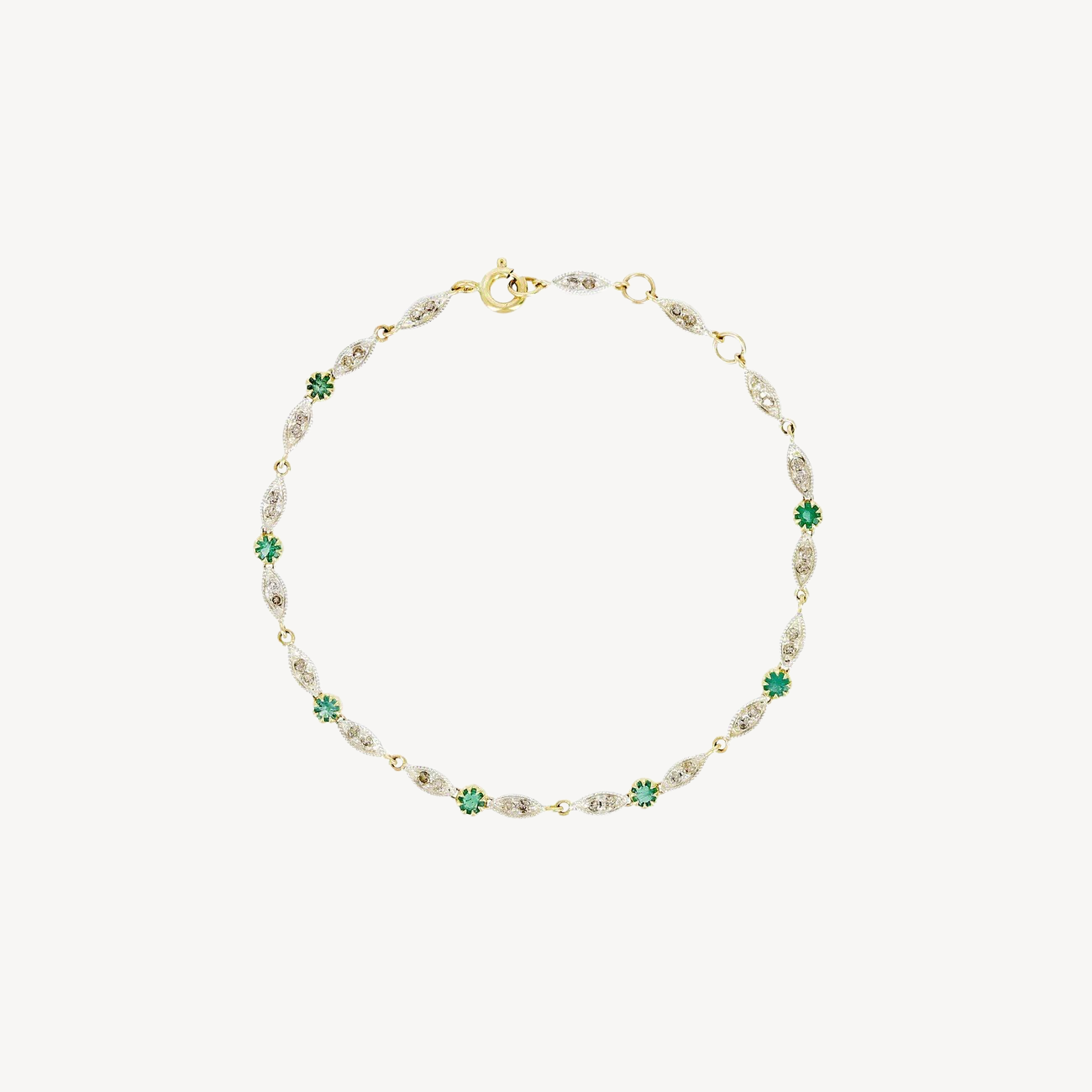 Ava Emerald Bracelet