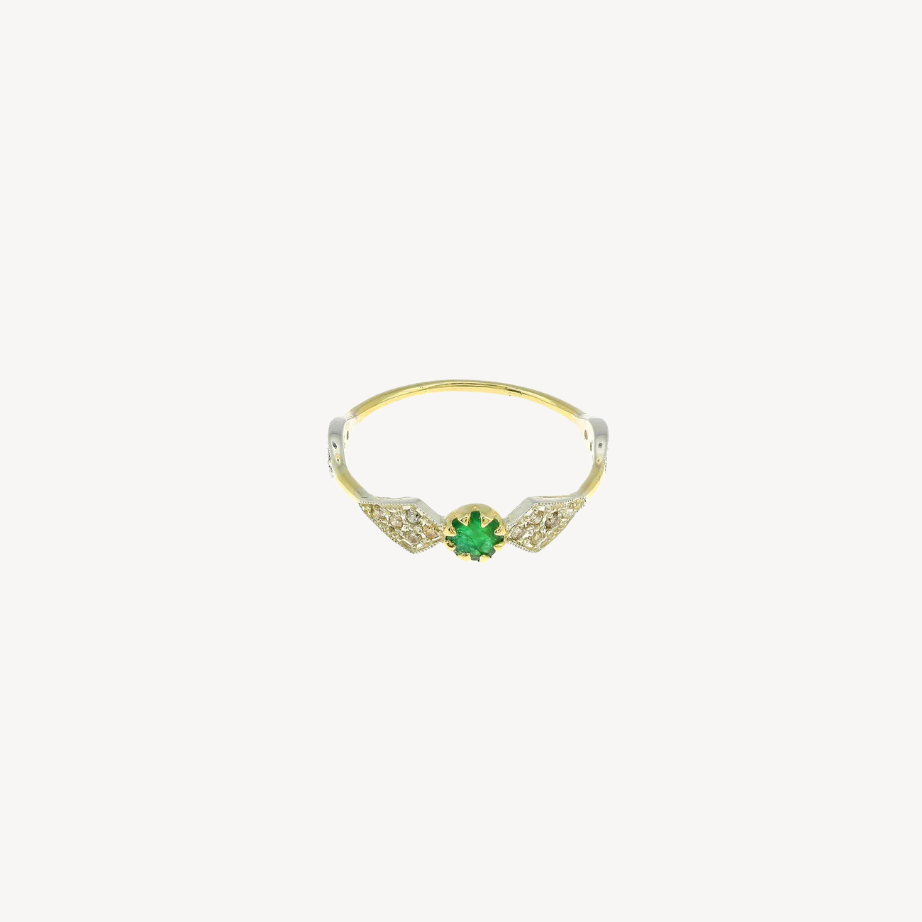 Emerald Adèle Ring n°1
