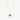 Grünes Yantra-Herz-Chakra und Trillion-Diamant-Halskette