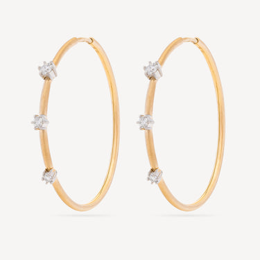 Créoles Small Plié Two-Tone Penelope