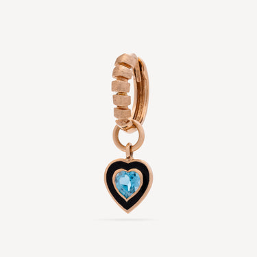 Dragon Heart Topaz Earring