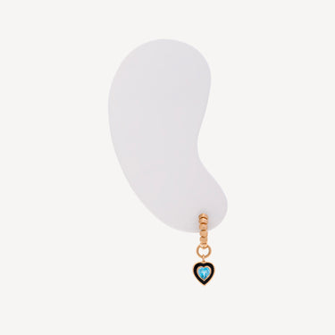 Dragon Heart Topaz Earring