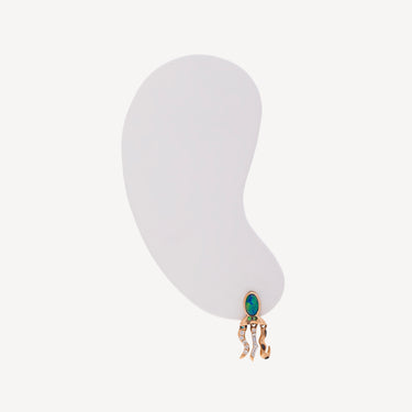 Nerice Octopus Small Earring