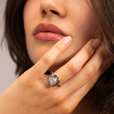 Bague Square Diamant Laboratoire