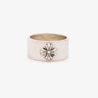 Bague Floral Chopper Iron Cross Band