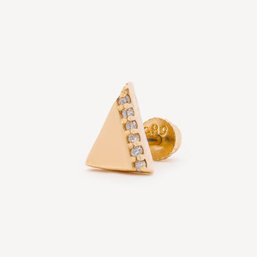 Boucle d'Oreille Delta Diamant