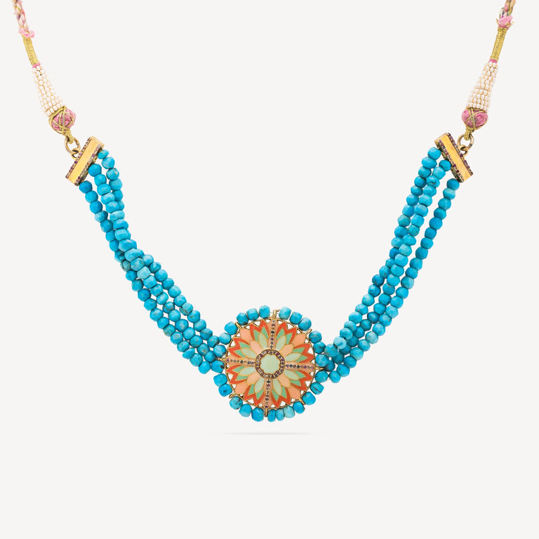 Collier Magic Door Blue