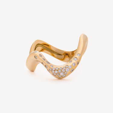 Bague Swoon Or Jaune Diamants