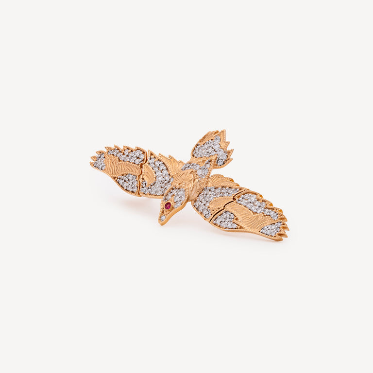 Boucle d'Oreilles Altore Or Rose