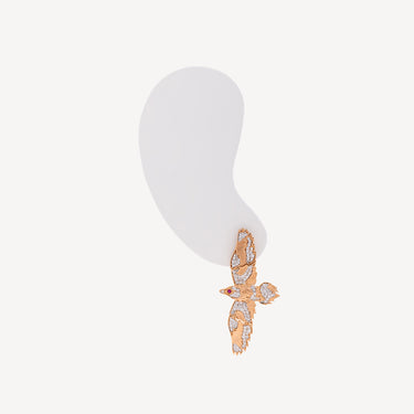 Boucle d'Oreilles Altore Or Rose