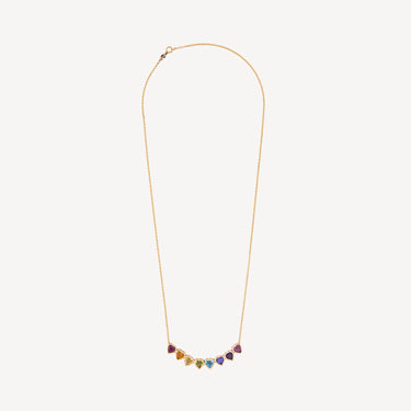 Collier Rainbow Heart Slider