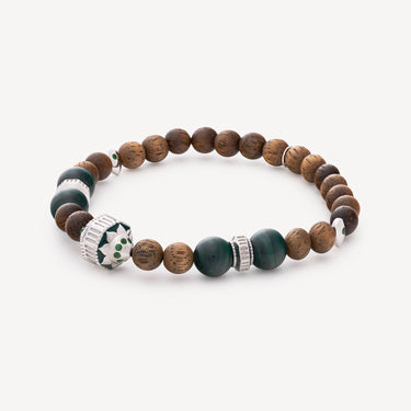 Bracelet Jaya Bois Tsavorite