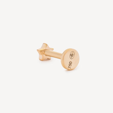 Stud Etoile Or jaune Diamant