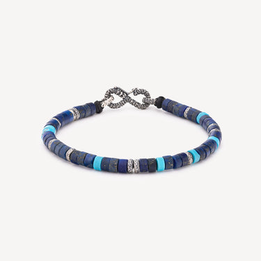 Bracelet Inifinity Lapis Turquoise