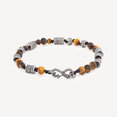 Sunset Silver Tiger's Eye Bracelet