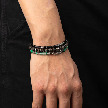 Malibu Black Agate Bracelet