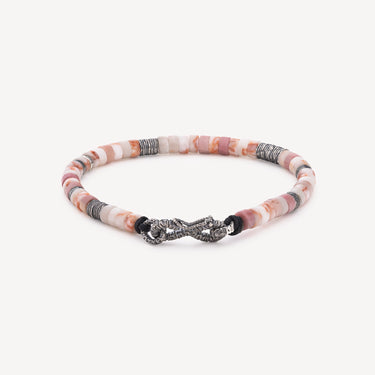 Bracelet Inifinity Hesper Rhodolite