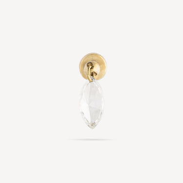 Marquise Floating Stud Earring