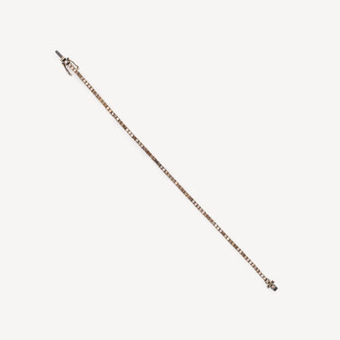 Bracelet Tennis Diamants Champagne