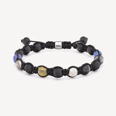 Bracelet 8 mm Braided Céramique Noir